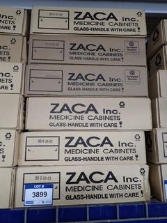 (6) Assorted Zaca Medicine Cabinets, 93-0-24-01 & 21-2-26-00.