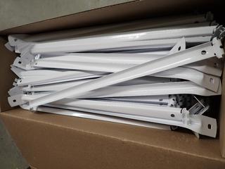 (3) Boxes of 12 In. Support Braces, 555RM.