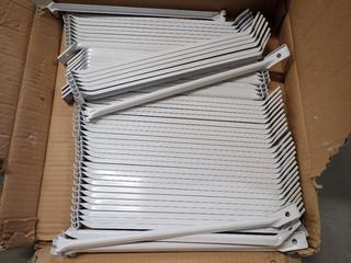 (4) SpaceTek Support/Joiner Braces, No. HN5521, Approx. 100pc Per Box.