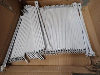 (4) SpaceTek Support/Joiner Braces, No. HN5521, Approx. 100pc Per Box.