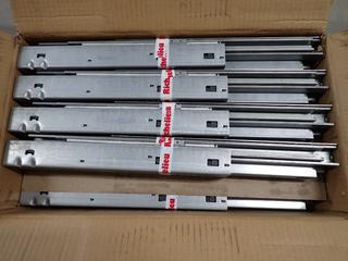 (4) Boxes of Richelieu 500mm Undermount Slides, 10pc Per Box.