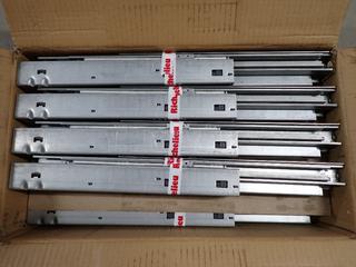 (4) Boxes of Richelieu 500mm Undermount Slides, 10pc Per Box.