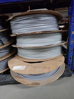 (4) Reels of Grey Glazing Gasket, No. 2V-918.