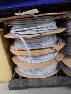 (4) Reels of Grey Glazing Gasket, No. 2V-918.