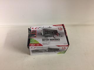 Schumacher 1.5A Fully Automatic Battery Maintainer.