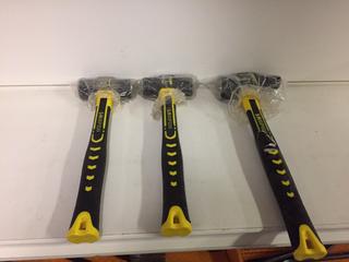 (2) 2 lb. Club Hammers & 3 lb. Cross Peen.