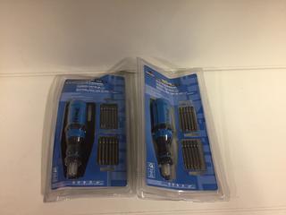 (2) Tuf-E-Nuf 14pc Multi Bit Screwdrivers.
