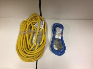 (2) Extension Cords c/w Light-Up Ends.