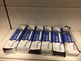 (6) Boxes of Assorted BlueShield Welding Rods.