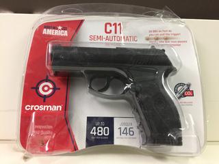 Crosman C11 Semi Automatic CO2 BB Pistol.