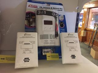 (3) Kidde Carbon Monoxide Alarms.
