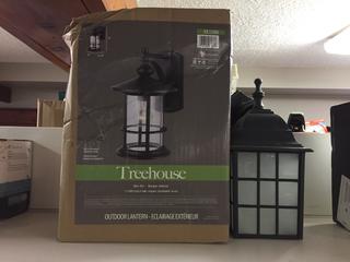 (2) Canarmna Treehouse Outdoor Lantern. 