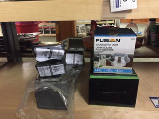 Assorted Solar Light Accessories. 
