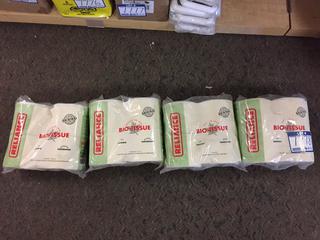 (4) 4pc Bio Tissue Eco Friendly Toilet Paper.