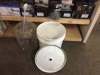 Wine Making Supplies. 