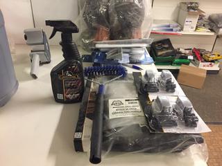 Barbeque Accessories c/w Grill Cover, Knobs, Etc. 