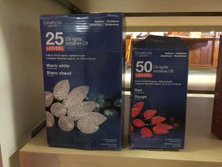 (2) Boxes of Assorted Christmas Lights.