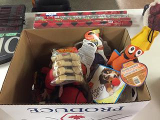 Assorted Dog Treats/Toys.