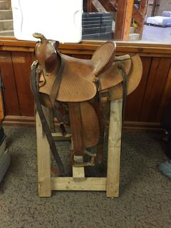 Saddle With Stand.