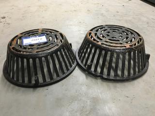 (2) Drainage Grills.