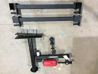 Unused SORINEX 4-Way Neck Machine, Premium Professional Athletic/Sports Performance 3”x3” post rack attachment. Can be used for neck, shoulders, hips