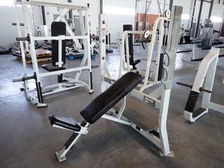 Selling Offsite -  Hammer Strength Olympic Incline Bench. Located at 100 Gateway Drive NE, Airdrie, For More Information Please Call Graham @ 403-968-7697.