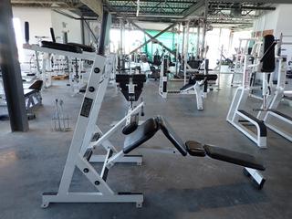 Selling Offsite -  Hammer Strength Decline Bench/Leg Raise AB Station. Located at 100 Gateway Drive NE, Airdrie, For More Information Please Call Graham @ 403-968-7697.