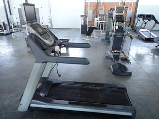 Selling Offsite -  Precor TRM10 885/845/833/823 120V 50/60Hz 16A 1980W Treadmill, S/N AMWZD05110037. Located at 100 Gateway Drive NE, Airdrie, For More Information Please Call Graham @ 403-968-7697.