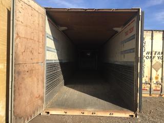53 Ft. HC Storage Container c/w Thermo King Heater, # TNXU 735280. *Note: Heater Does Not Run.