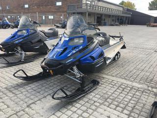 2013 Arctic Cat Snowmobile c/w 570cc, Auto, Showing 13,961 Kms VIN 4UF13SNW2DT121274. *Note: Seat Ripped, Plastic Cracked, Dash Works, RPM Goes Up Without Touching Throttle.