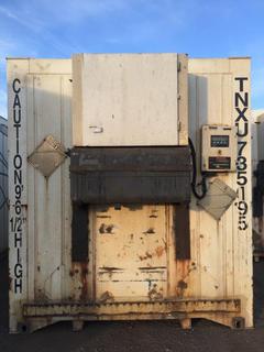 53 Ft. HC Storage Container c/w Carrier Heater, # TNXU 735195. *Note: Heater Starts & Runs.