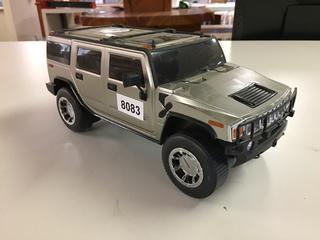 The Sharper Image Hummer Bank Model No. GC608 Battery Powered Toy.