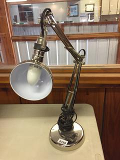 IKEA Chrome Desk Lamp.