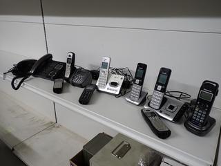 Quantity Of Corded & Cordless Phones.