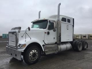 2005 International 9900i 6x4 T/A Truck Tractor c/w ISX Cummins 475 HP, Eaton 13 Spd, 64in Bunk, A/C, Air Ride Susp., 12,000 LB Front, 40,000 LB Rear Axles, 244in Wheel Base, 11R24.5 Tires, Showing 25,880 Hours, Showing 1,745,448 Kms. VIN 2HSCHAPR55C011714