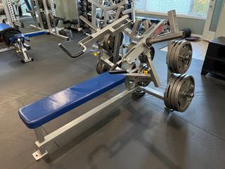 Legend Fitness Lever Edge UniLateral Flat Chest Press. **Weight Plates Not Included**