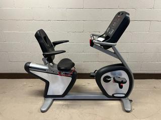 Star Trac Model  9-8020-MINTPO Recumbent Bike, S/N RBEN0801-C01033.