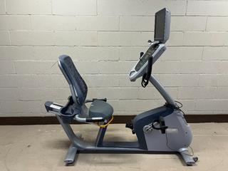 Precor Recumbent Bike, S/N AXGHB18130012.