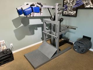 Legend Fitness Plate Loaded Leveraged Squat Machine, **Weight Plates Not Included**