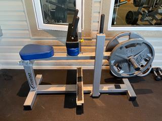 Legend Fitness Plate Loaded Seated Calf, **Weight Plates Not Included**