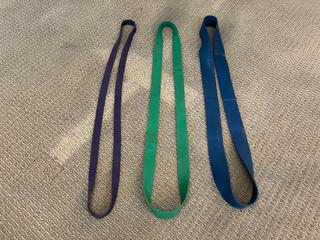 (3) Resistance Bands.