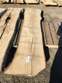 (1) Pc Live Edge Paper Birch Slab, Approximately 5ft Long.