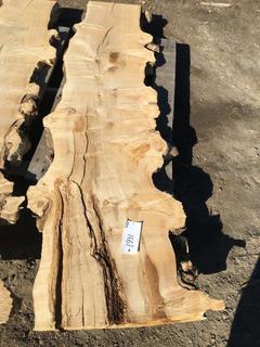 (1) Pc Live Edge Maple Slab, Approximately 6ft Long.