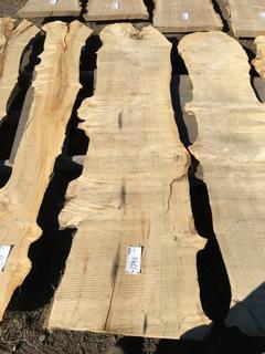 (1) Pc Live Edge Maple Slab, Approximately 7ft Long.