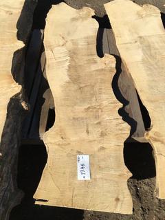 (1) Pc Live Edge Maple Slab, Approximately 5-1/2ft Long.