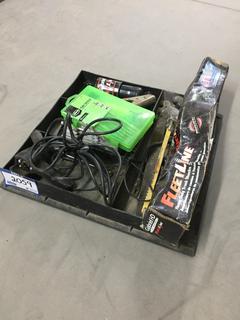 Assorted Auto Motomaster 300W Inverter, Tire Repair, Truck Shock, Etc.