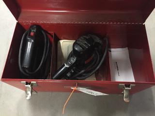 Sears Craftsman Dual Motion Sander 315.11631 & 1/2in Sabre Saw 315.17215, Both Double Insulated 110-120V.