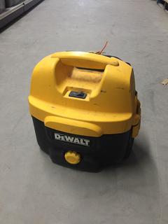 DeWalt DC500 Heavy Duty 2 Gallon Cordless/Corded Wet/Dry Vacuum.