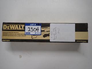 DeWalt DW7231 Mitre Saw Mounting Brackets.