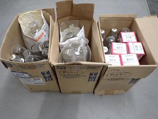 (3) Boxes of Assorted Light Bulbs.